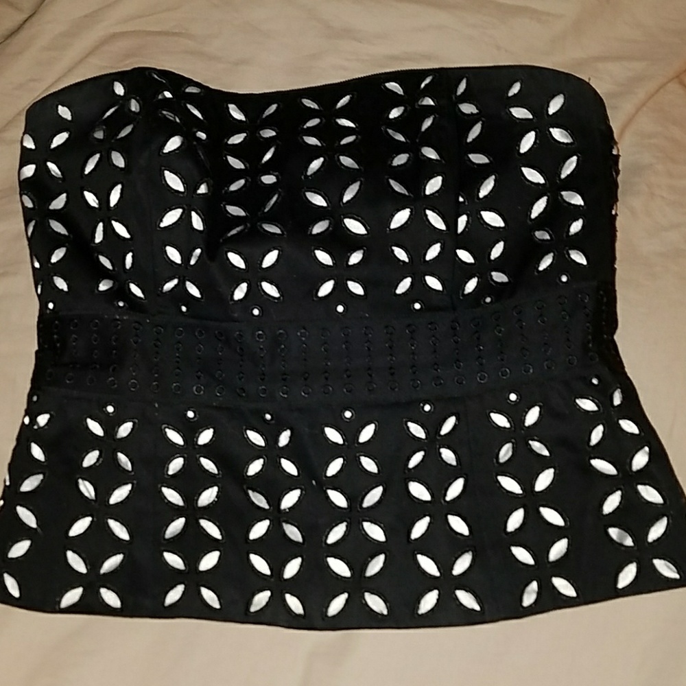 White House Black Market bustier SIZE 8